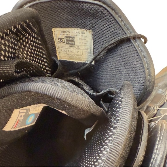 DC Shoes Company Judge SH Snowboard Boots BOA Girls Size 9.5L - Picture 8 of 11